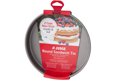 Judge Round Sandwich Tin (20 x 2cm / 7.75 x 1")
